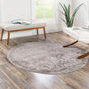 Cascade Range Collection Area Rug -  Helena Round Gray  lifestyle 35