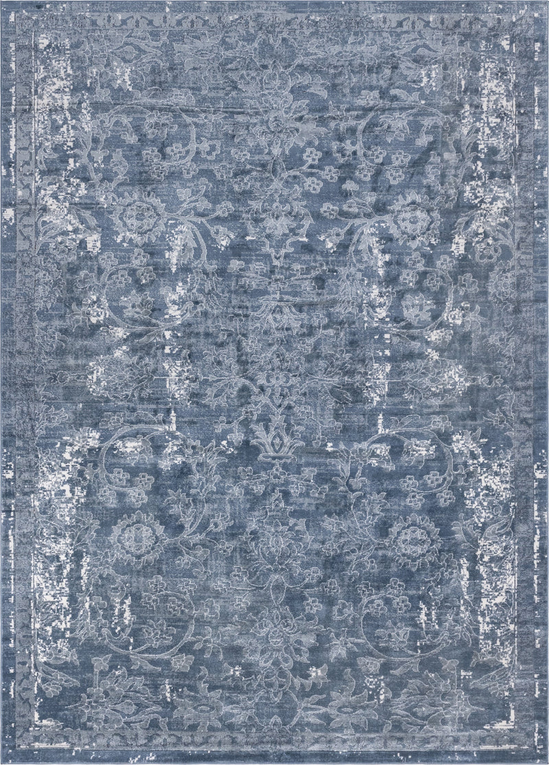 Cascade Range Collection Area Rug -  Helena Rectangle Blue Main