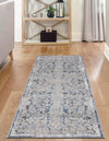 Cascade Range Collection Area Rug -  Helena Runner Navy Blue  lifestyle 150