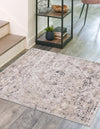 Cascade Range Collection Area Rug -  Jefferson Square Beige  lifestyle 0