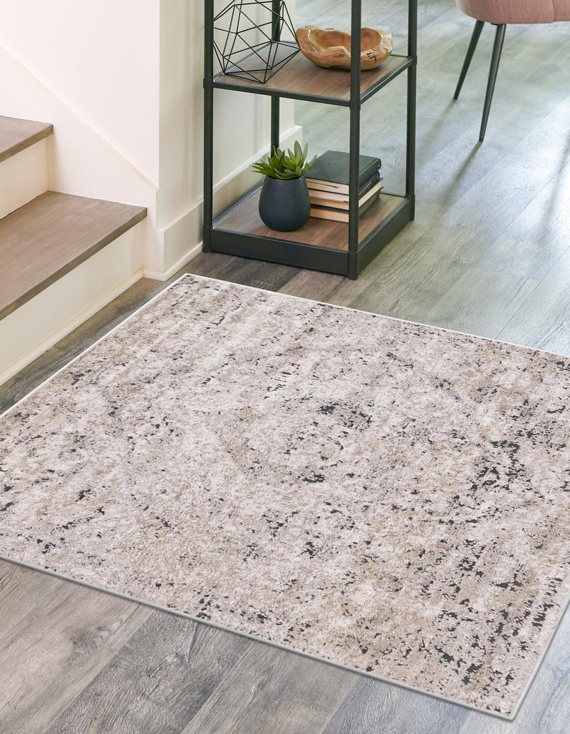 Cascade Range Collection Area Rug -  Jefferson Square Beige  lifestyle 0