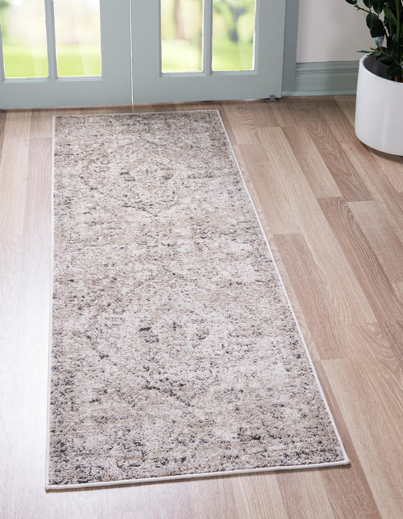 Cascade Range Collection Area Rug -  Jefferson Runner Beige  lifestyle 0