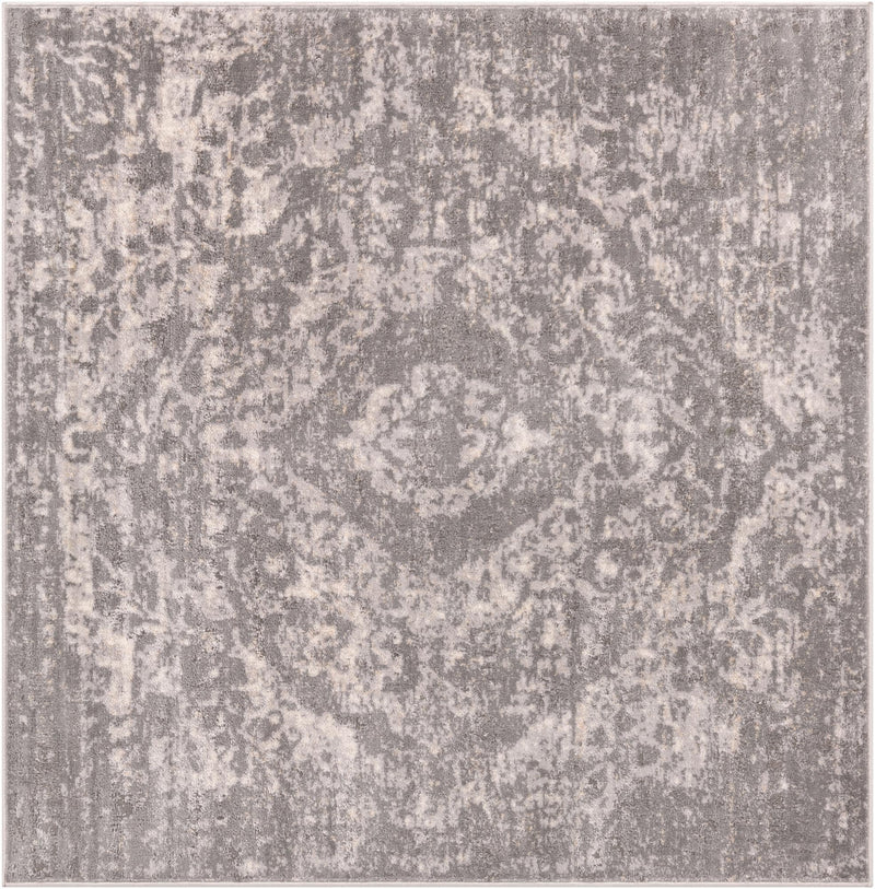 Cascade Range Collection Area Rug -  Jefferson Square Gray Main