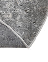 Cascade Range Collection Area Rug -  Jefferson Round Gray  lifestyle 188