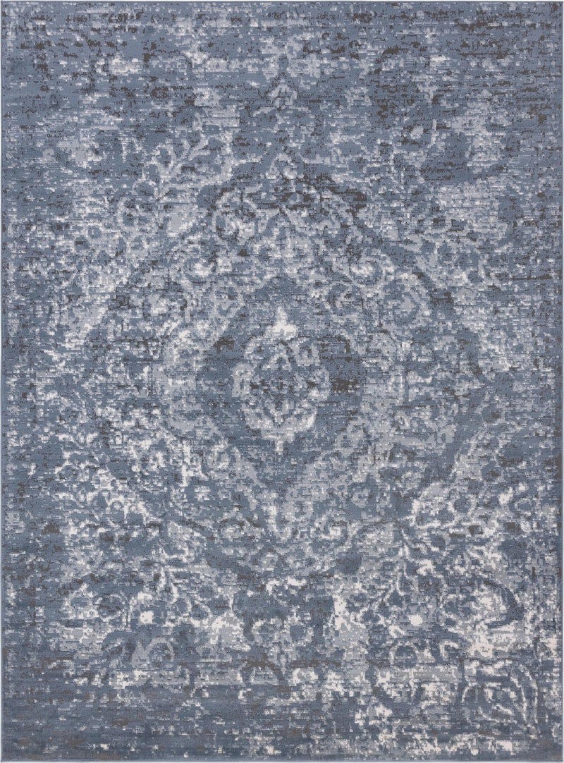 Cascade Range Collection Area Rug -  Jefferson Rectangle Blue Main