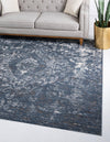 Cascade Range Collection Area Rug -  Jefferson Square Blue  lifestyle 0