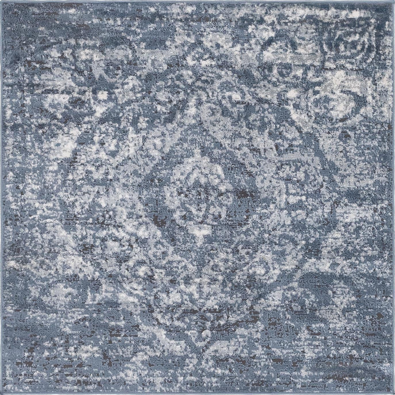 Cascade Range Collection Area Rug -  Jefferson Square Blue Main