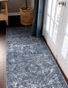 Cascade Range Collection Area Rug -  Jefferson Runner Blue  lifestyle 91