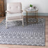 Marrakech Lattice Collection Area Rug - Medina (Gray)