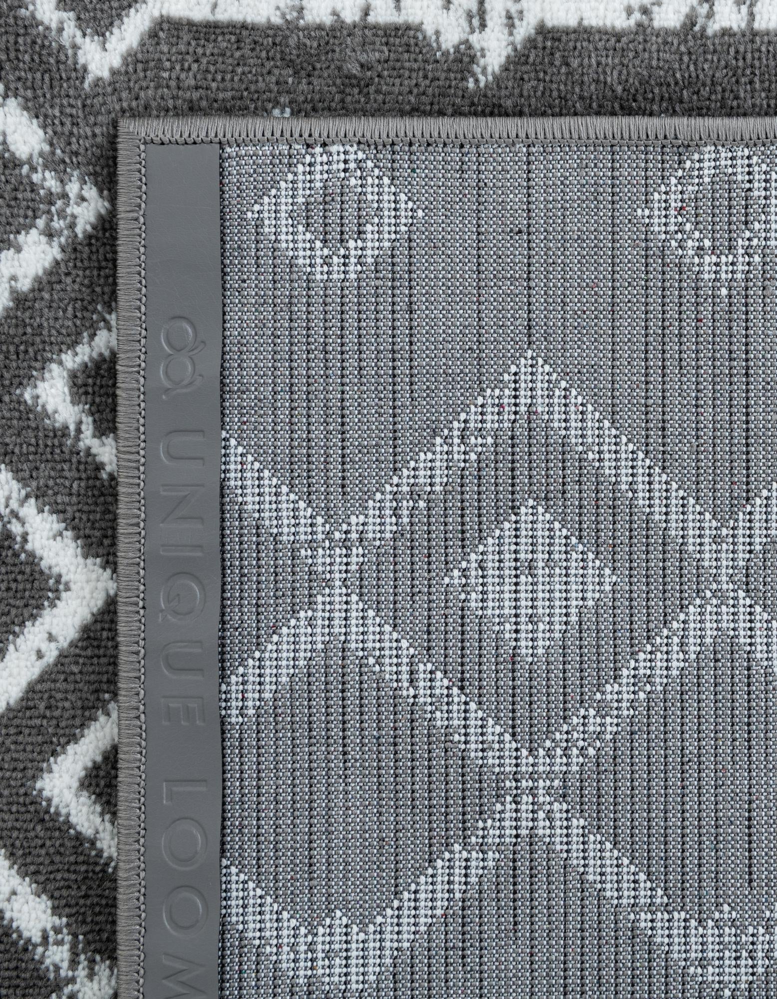 Marrakech Lattice Collection Area Rug - Medina (Gray)