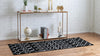 Marrakech Lattice Collection Area Rug - Medina (Black) Runner Black  lifestyle 2