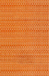 Marrakech Lattice Collection Area Rug - Medina (Orange)