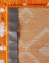 Marrakech Lattice Collection Area Rug - Medina (Orange)