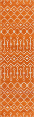 Marrakech Lattice Collection Area Rug - Medina (Orange)