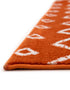 Marrakech Lattice Collection Area Rug - Medina (Orange)