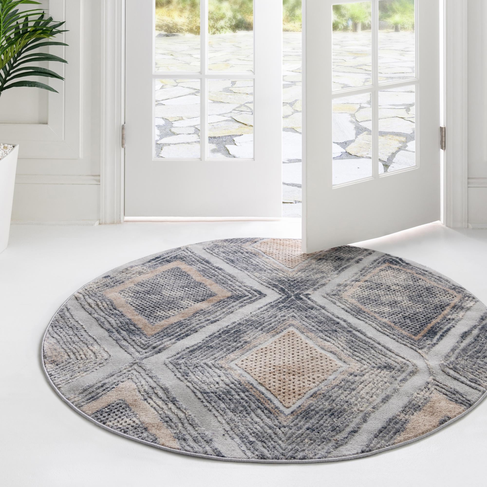 Aegean Elegance Collection Area Rug -  Rhodes