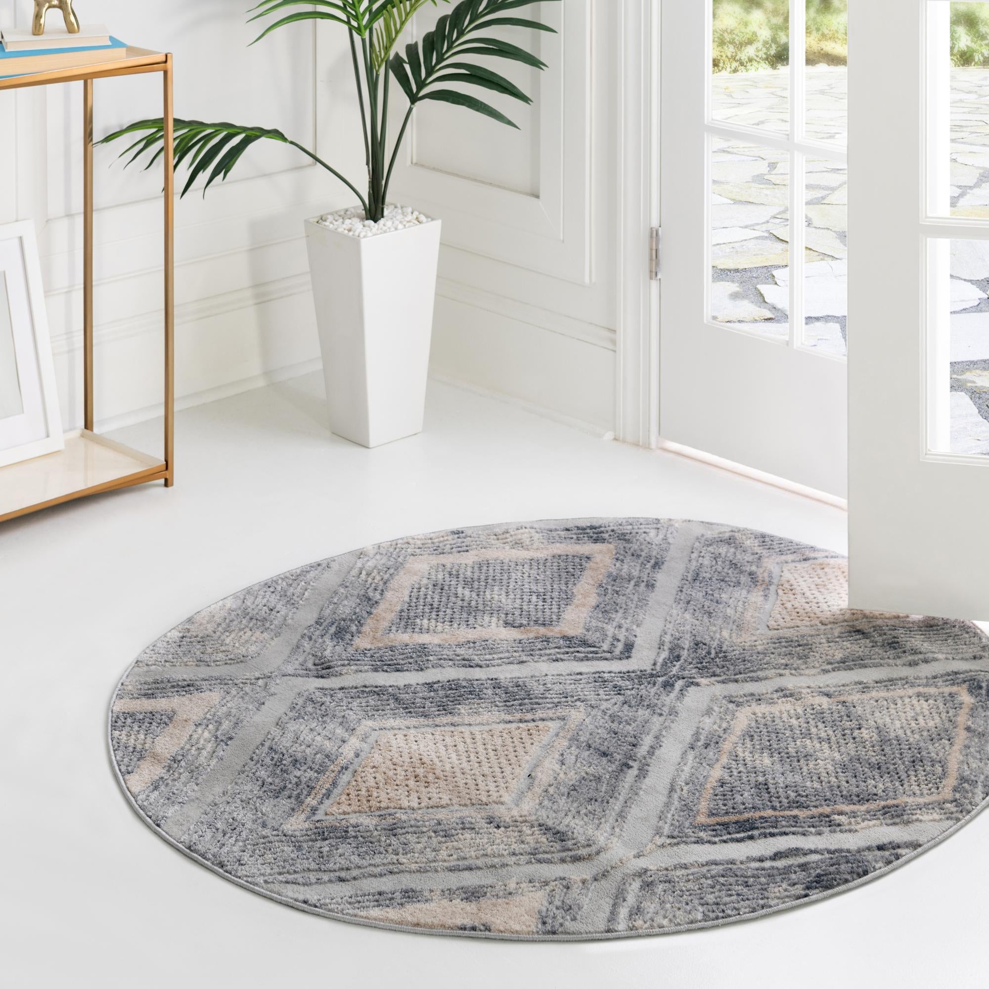 Aegean Elegance Collection Area Rug -  Rhodes