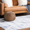 Aegean Elegance Collection Area Rug -  Crete Rectangle Gray  lifestyle 2