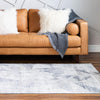 Aegean Elegance Collection Area Rug -  Crete Rectangle Gray  lifestyle 4