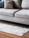 Aegean Elegance Collection Area Rug -  Crete Runner Gray  lifestyle 28