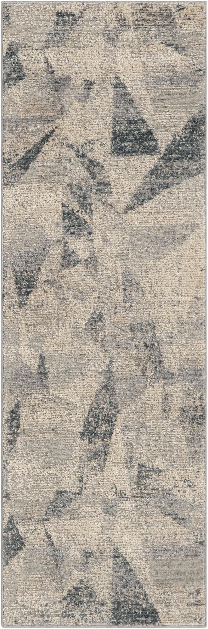 Aegean Elegance Collection Area Rug -  Crete Runner Gray  lifestyle 20