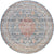 Regal Estates Collection Area Rug -  Sovereign Round Blue  lifestyle 14