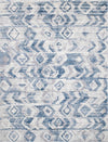 Aegean Elegance Collection Area Rug -  Delos Rectangle Blue Main