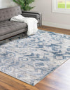 Aegean Elegance Collection Area Rug -  Delos Rectangle Blue  lifestyle 4