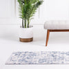 Aegean Elegance Collection Area Rug -  Delos Runner Blue  lifestyle 22