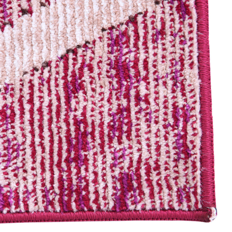 Celestial Luminescence Collection Area Rug - Aurora Rectangle Magenta  lifestyle 19