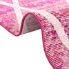 Celestial Luminescence Collection Area Rug - Aurora Rectangle Magenta  lifestyle 28