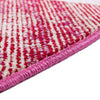 Celestial Luminescence Collection Area Rug - Aurora Round Magenta  lifestyle 85