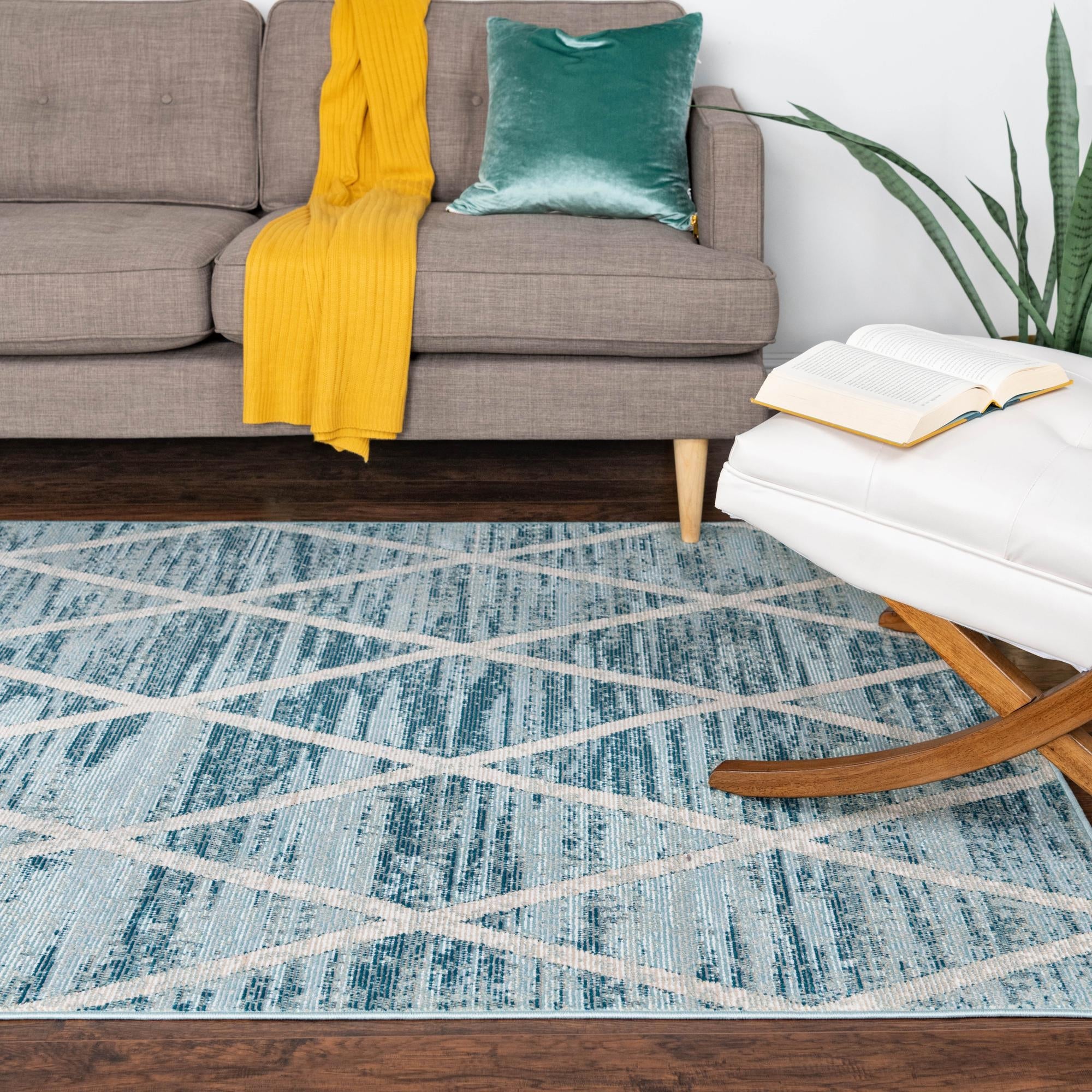 Celestial Luminescence Collection Area Rug - Aurora