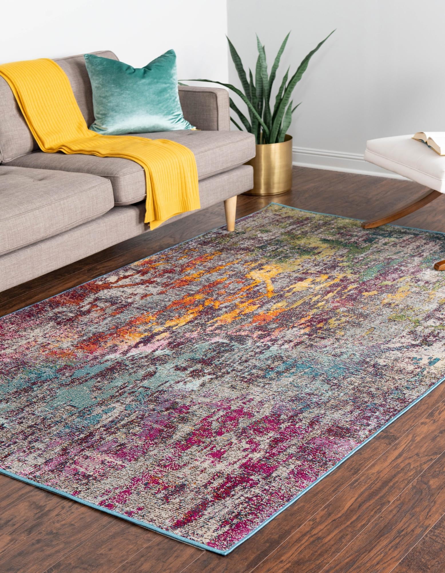 Celestial Luminescence Collection Area Rug -  Nebula