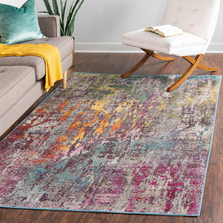 Celestial Luminescence Collection Area Rug -  Nebula