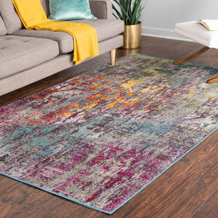 Celestial Luminescence Collection Area Rug -  Nebula