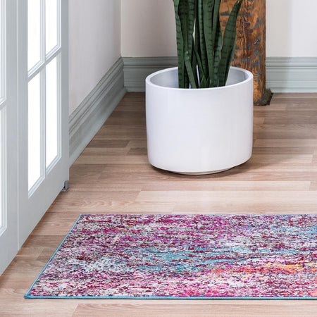 Celestial Luminescence Collection Area Rug -  Nebula