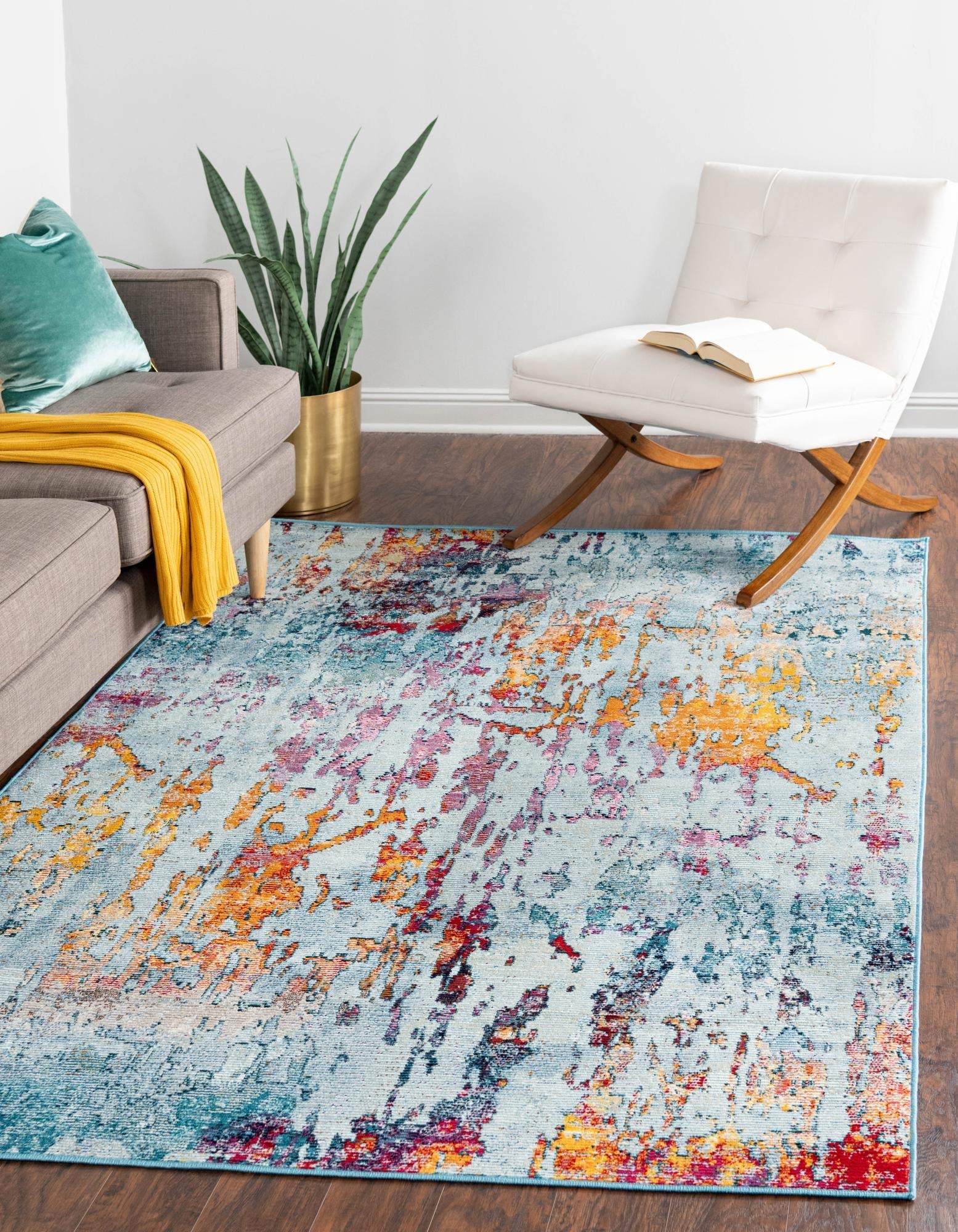 Celestial Luminescence Collection Area Rug -  Nebula