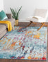 Celestial Luminescence Collection Area Rug -  Nebula