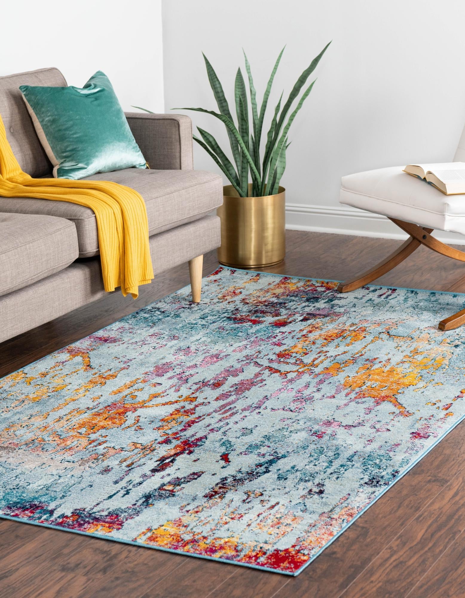 Celestial Luminescence Collection Area Rug -  Nebula