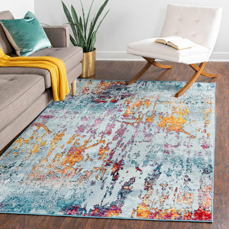 Celestial Luminescence Collection Area Rug -  Nebula