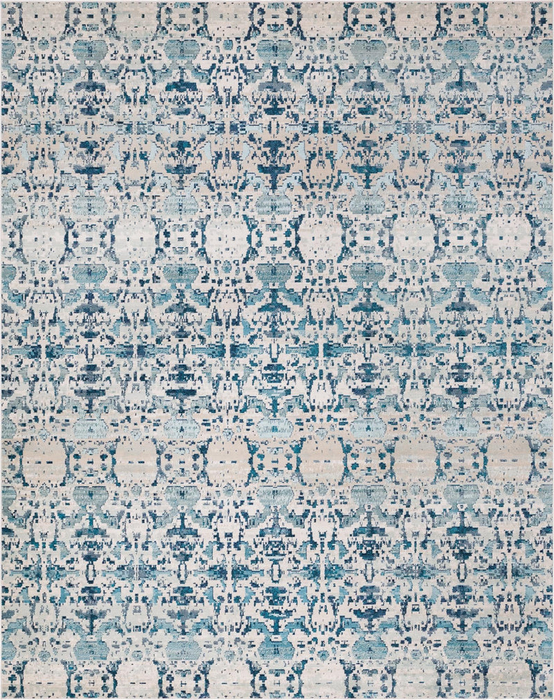 Mystic Oasis Collection Area Rug - Sahara Rectangle Blue  lifestyle 3