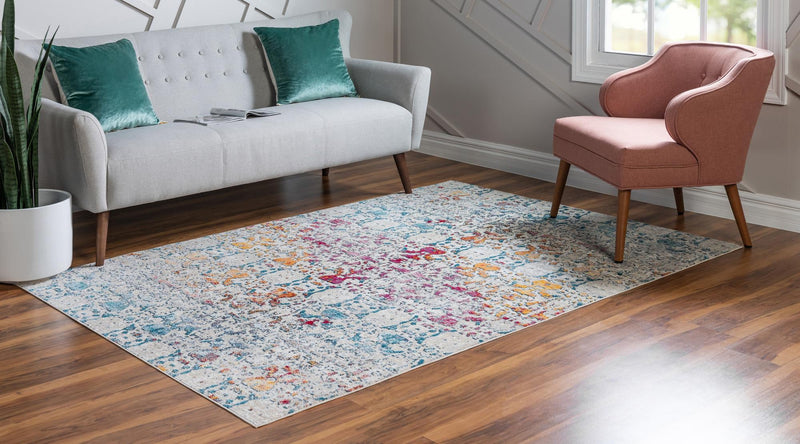 Mystic Oasis Collection Area Rug - Sahara Rectangle Multi  lifestyle 10