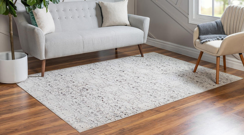 Mystic Oasis Collection Area Rug - Sahara Rectangle Light Gray  lifestyle 4