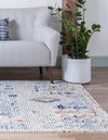 Tangier Treasures Collection Area Rug - Casablanca Rectangle Light Blue  lifestyle 8