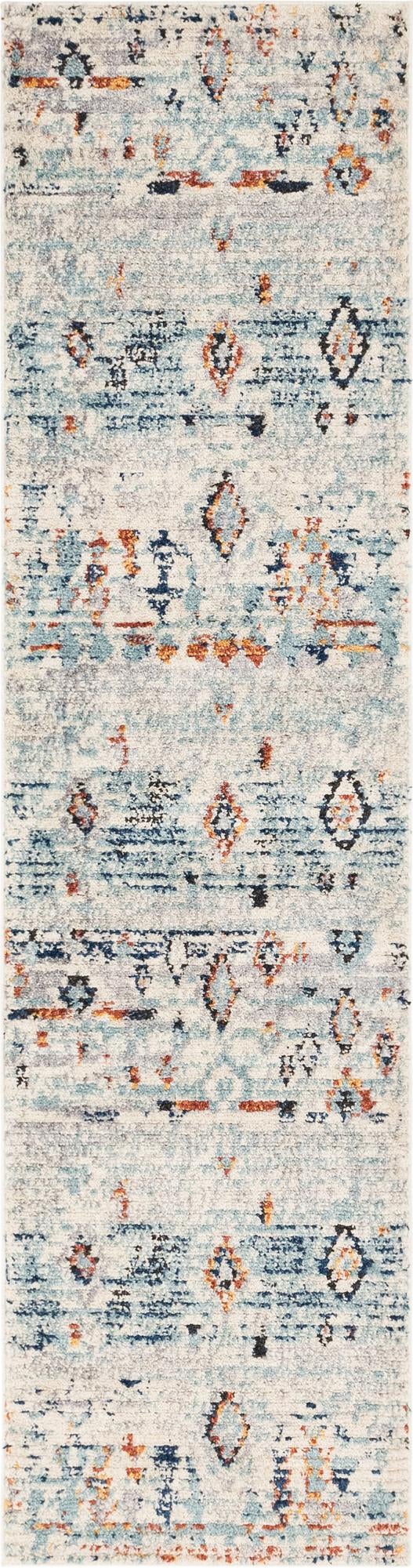 Tangier Treasures Collection Area Rug - Casablanca Runner Light Blue  lifestyle 22