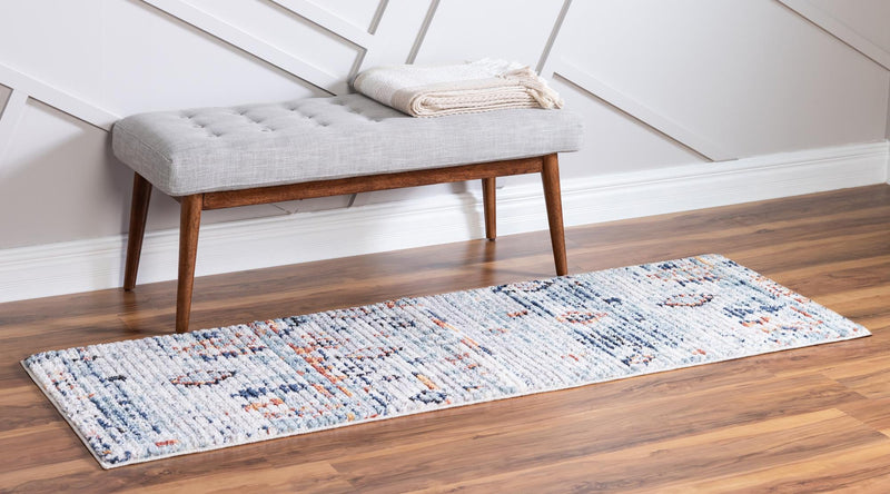 Tangier Treasures Collection Area Rug - Casablanca Runner Light Blue  lifestyle 26