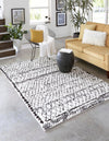 Tangier Treasures Collection Area Rug -  Marrakech Rectangle Ivory  lifestyle 4