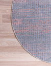 Tangier Treasures Collection Area Rug -  Agadir Round Multi  lifestyle 49