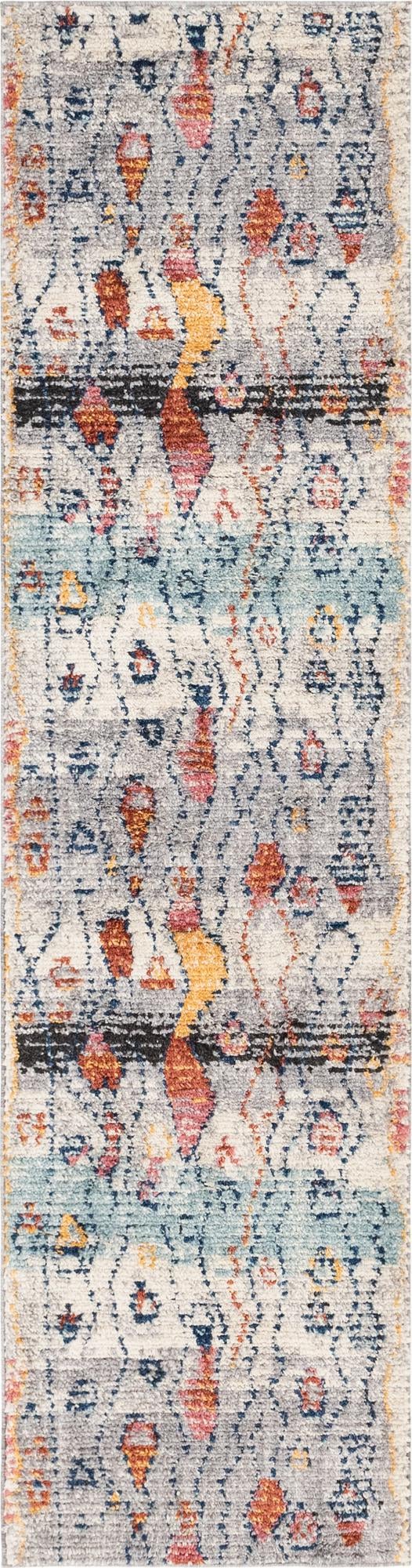 Tangier Treasures Collection Area Rug -  Agadir Runner Multi  lifestyle 23